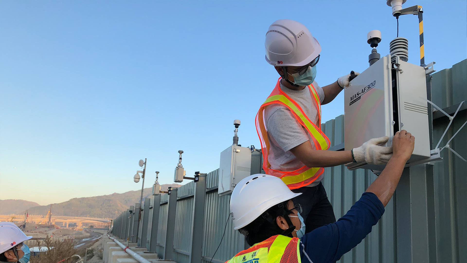 Measurement of Particulate Matter at Construction Site at Northern District